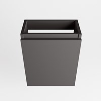 TURE mueble de baño con 1 puerta color Dark Grey 40cm ancho. -2