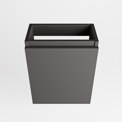 TURE meuble lave-main sans lavabo 40cm 1 porte couleur Dark Grey.-2
