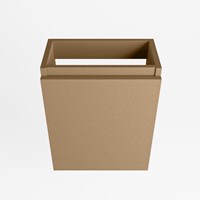 TURE meuble lave-main sans lavabo 40cm 1 porte couleur Oro.-2