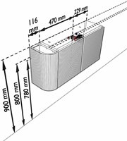JYDLX82LR2D1KDusMel - Maataansluiting