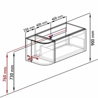 KRVBGS105L1L1D1KROakSab - Aansluitmaten