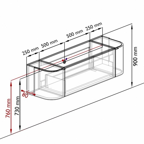 KRVBGM150LR1L2D1KMShaAre - Aansluitmaten