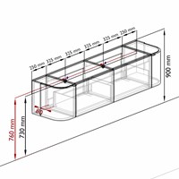 KRVLEA180LR2L2D2KDShaAre - Aansluitmaten