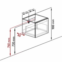 KRVGRU501L0D0KMDusOza - Aansluitmaten