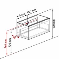 KRVBGS901L0D1KMDusMel - Aansluitmaten