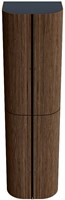 KURVE 160cm kolomkast kleur Walnut met 4 deuren.-2