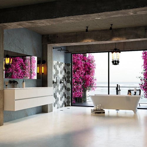 LUNDY vrijstaand bad 170x75cm kleur Talc / Talc-3