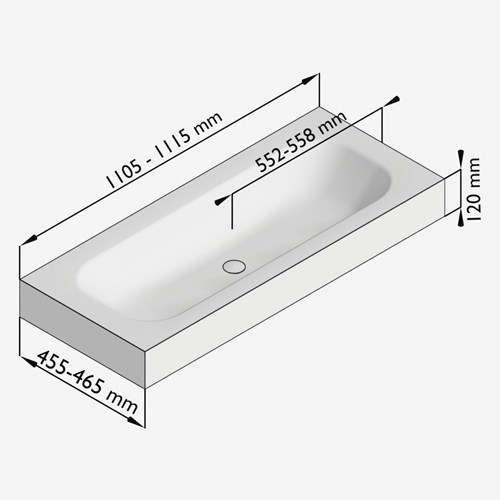 XM496631Talc - Lijntekening