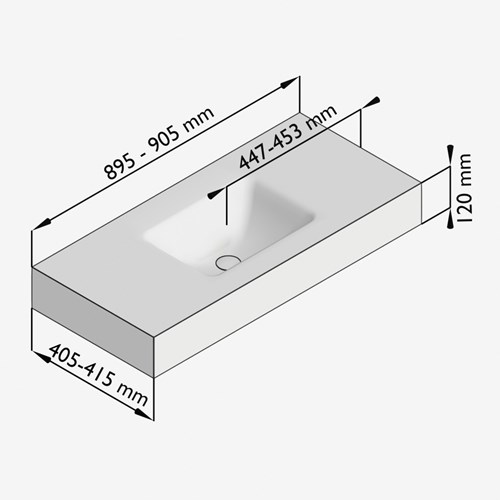 XM49488Talc - Lijntekening
