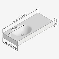 XM494711Talc - Lijntekening