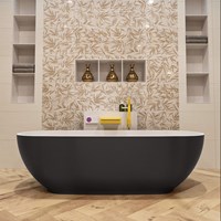 ROCK vasca da bagno indipendente 170x70cm colore Dark Grey / Talc.-2