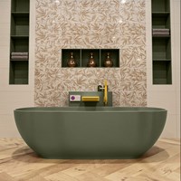 ROCK Freistehende Badewanne 170x70cm farbe Army / Army.-2