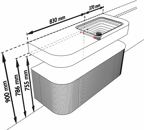 THRDLX1201L2DK1ROakSom - Aansluitmaten