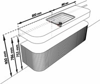 THRDLX1601L2DK1MDusOst - Aansluitmaten