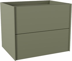 TENCE badmeubel onderkast 60cm 2 lades kleur Army.