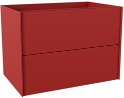 TENCE badmeubel onderkast 70cm 2 lades kleur Fire.