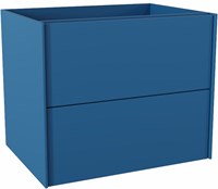 TENCE mobile base 60cm 2 cassetti colore Jeans, Nessuna incisione nel cassetto.