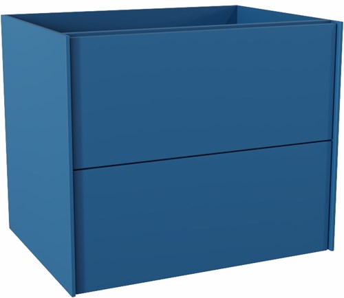 TENCE mobile base 60cm 2 cassetti colore Jeans, Nessuna incisione nel cassetto.