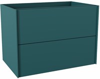 TENCE mueble de baño 70cm 2 cajones color Smag. Sin recorte en el cajón.