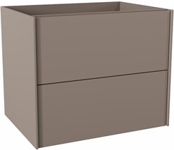 TENCE badmeubel onderkast 60cm 2 lades kleur Smoke.