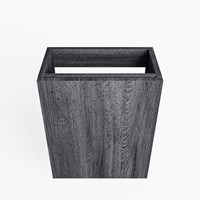 FOWY cloakroom base cabinet 40cm 1 door color Antracite.-2