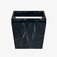 TURE mobili piccoli senza lavabo 40cm 1 porta colore Marquina.-2
