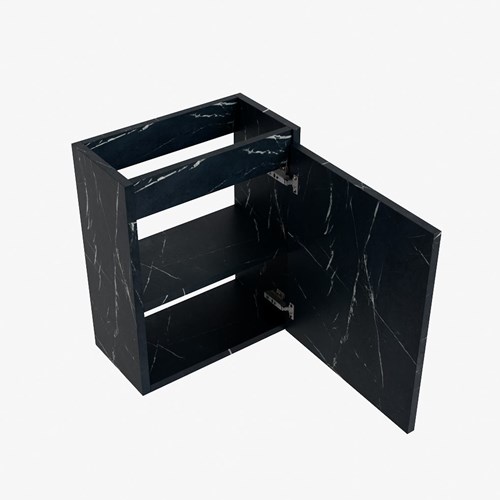 TURE mobili piccoli senza lavabo 40cm 1 porta colore Marquina.-3