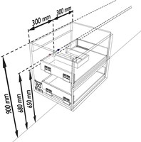 VICA DENIA Maattekening 60cm 2L Midden-4