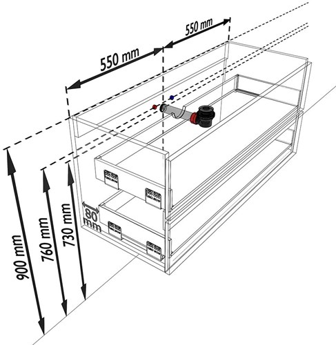 VICA Maattekening 110cm 2L Midden-7