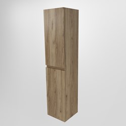 AIVY badkamerkast Hangend 160x35x35cm Melamine 2 Deuren Chai Softclose Greeploos