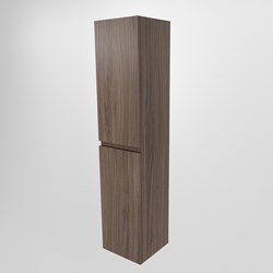 AIVY badkamerkast Hangend 160x35x35cm Melamine 2 Deuren Mocha Softclose Greeploos