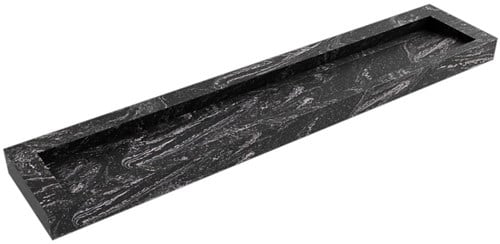AVON Lava vrijhangende wastafel 231cm. Positie wasbak Midden rand 12cm. 