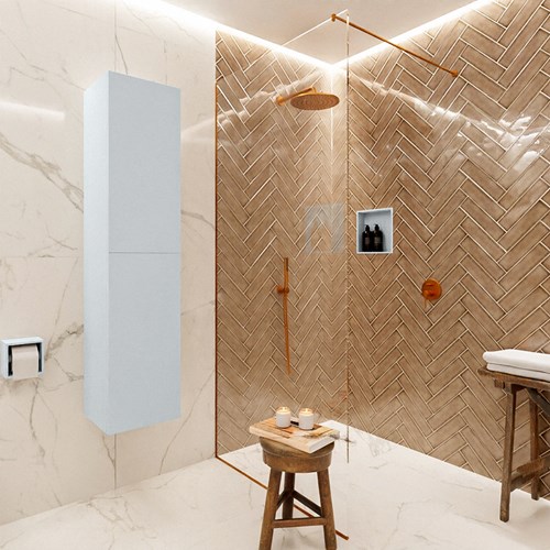 BEAM 160cm kolomkast kleur clay met 2 deuren