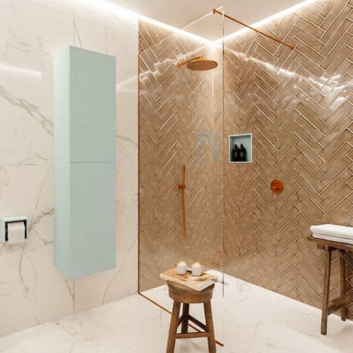 BEAM 160cm mobile colonna colore Greey con 2 porte.
