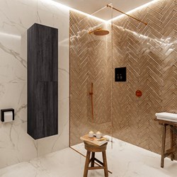 BEAM 160cm kolomkast kleur Antracite met 2 deuren