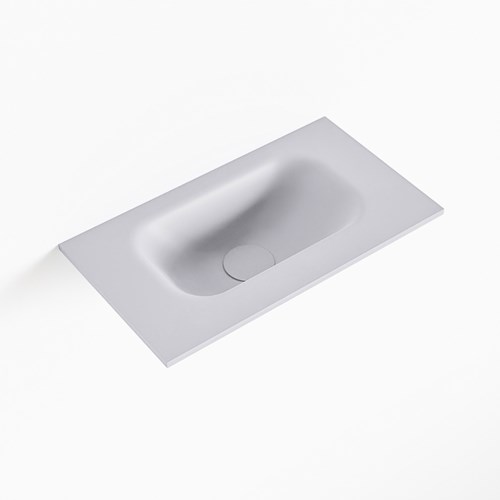 EDEN Cale solid surface inleg wastafel voor toiletmeubel 40cm. Positie wasbak midden