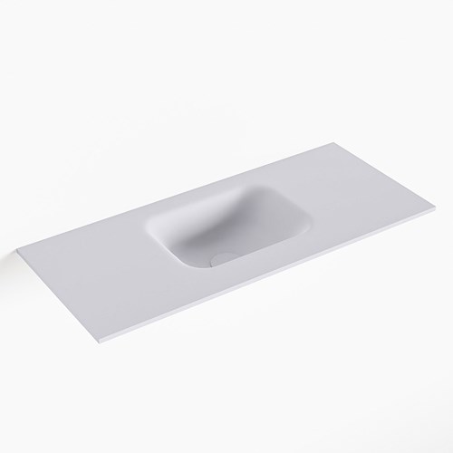 LEX Cale solid surface inleg wastafel voor toiletmeubel 70cm. Positie wasbak midden
