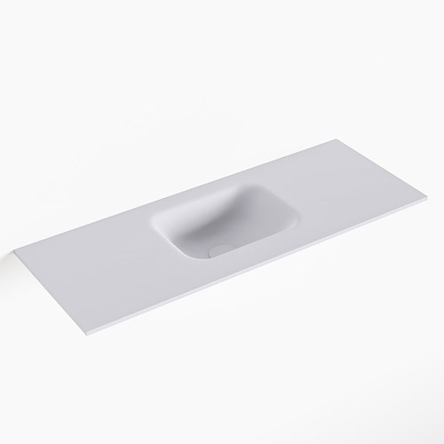 LEX Cale solid surface inleg wastafel voor toiletmeubel 80cm. Positie wasbak midden