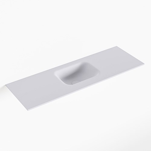 LEX Cale solid surface inleg wastafel voor toiletmeubel 90cm. Positie wasbak midden