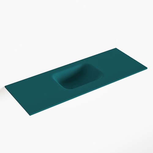 LEX Smag solid surface inleg wastafel voor toiletmeubel 80cm. Positie wasbak midden