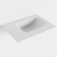 LEX Talc Inset / Built-in Basin solid surface 41cm. Position basin Right.
