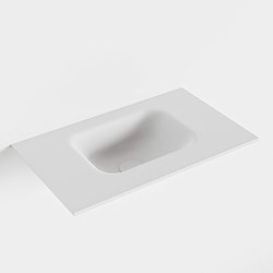 LEX Talc Inset / Built-in Basin solid surface 50cm. Position basin Center.