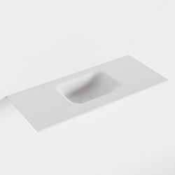 LEX Talc Inset / Built-in Basin solid surface 70cm. Position basin Center.