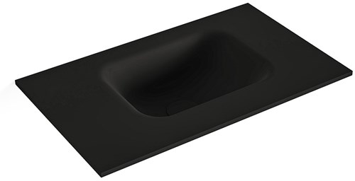 LEX Urban solid surface inleg wastafel voor toiletmeubel 50cm. Positie wasbak rechts