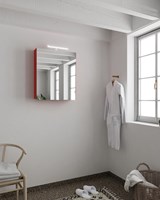 CUBB spiegelkast 60x70x16cm kleur fire met 1 deur.-2