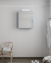 CUBB mirror cabinet 50x70x16cm color Jeans with 1 door.