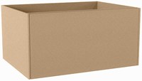 LOOR badmeubel onderkast 60cm 1 lade kleur Oro, Geen uitsparing in lade.