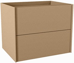 TENCE badmeubel onderkast 60cm 2 lades kleur Oro.