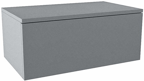 ALAN module badmeubel onderkast 1 lade 70cm kleur Plata MDF.