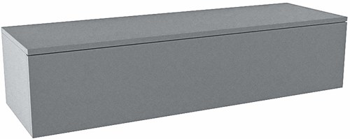 ALAN module badmeubel onderkast 1 lade 130cm kleur Plata MDF.